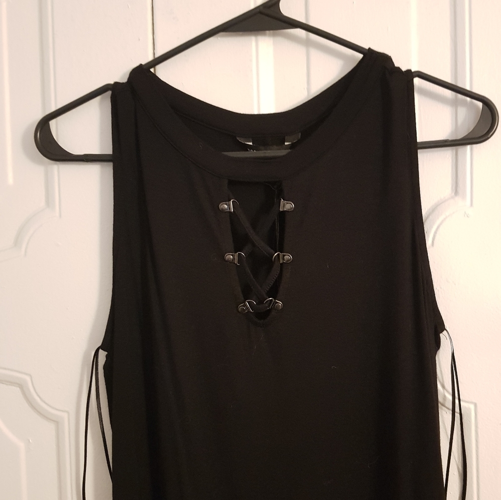 Rock & Republic boot lace up tank